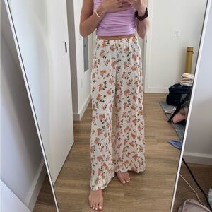 Brandy Melville Floral Pants